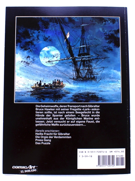 Bruce J. Hawker Comic Album Nr. 4: Das Puzzle von ComicArt